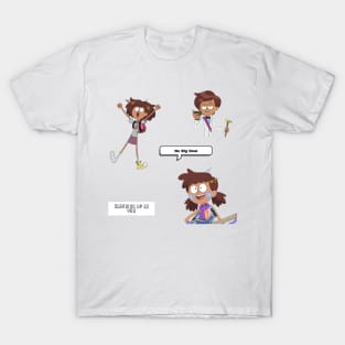 Anne from Amphibia sticker pack T-Shirt